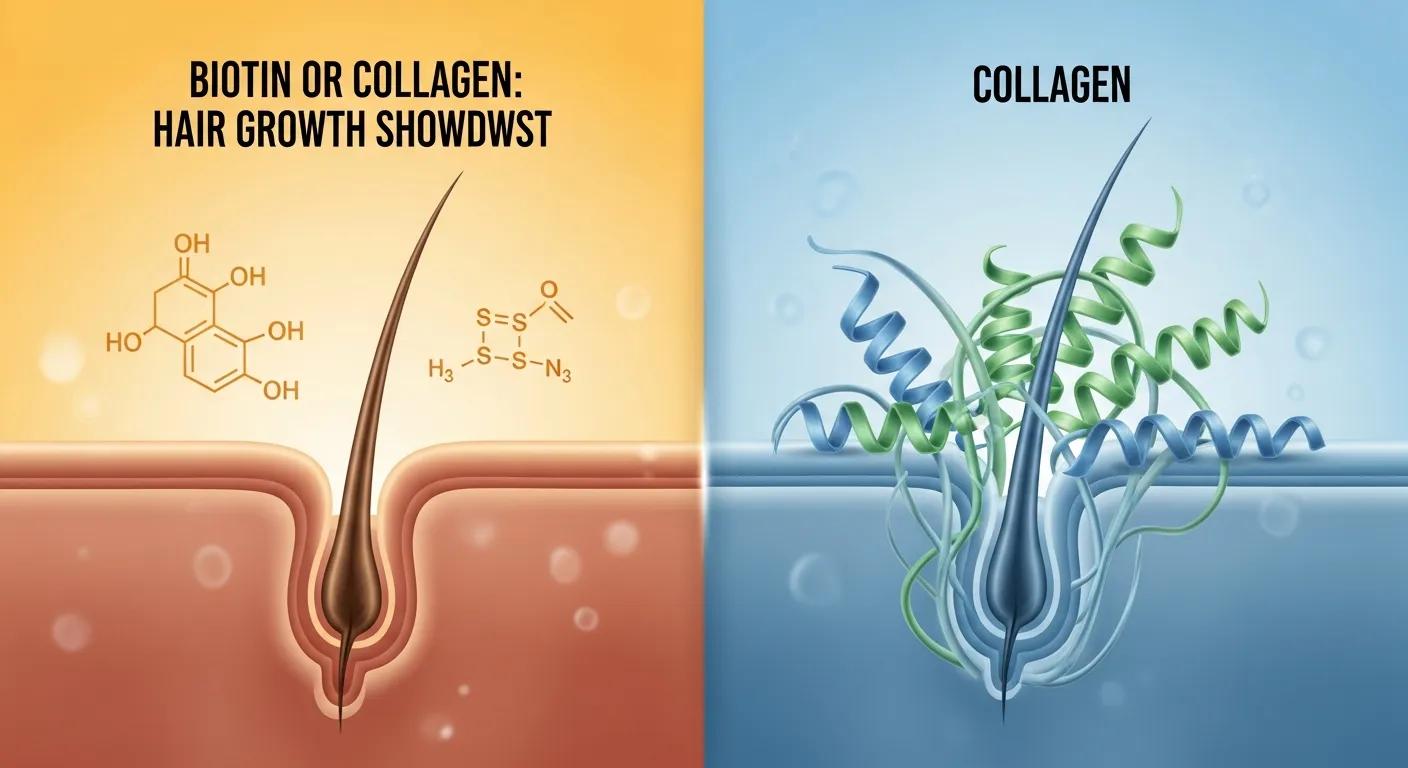 Biotin vs. Collagen: Which is Better for Hair Growth?