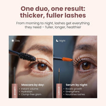 Load image into Gallery viewer, Eyelash Serum + Mascara Dual Wand