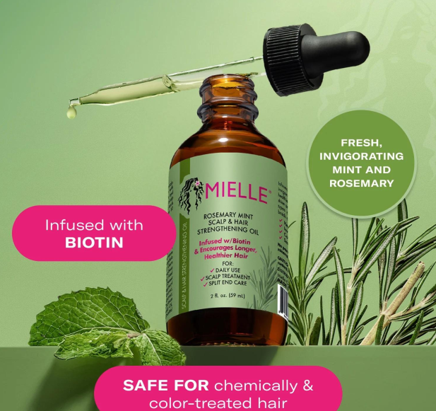 Mielle Rosemary Mint Scalp & Hair Strengthening Oil: Side Effects, Ingredients & Alternatives