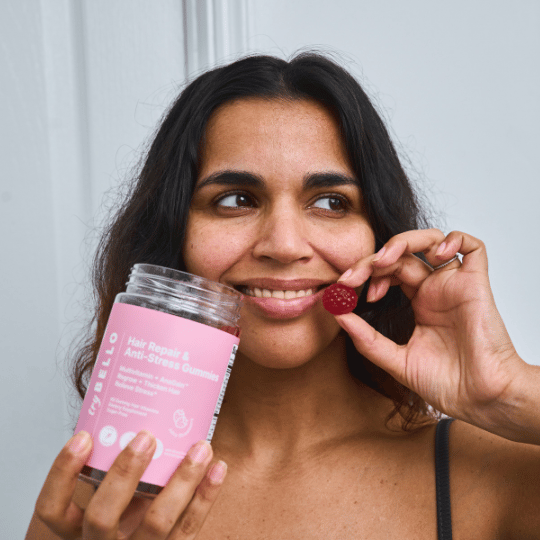 I Tried The Bello Hair Repair and Anti-Stress Gummies