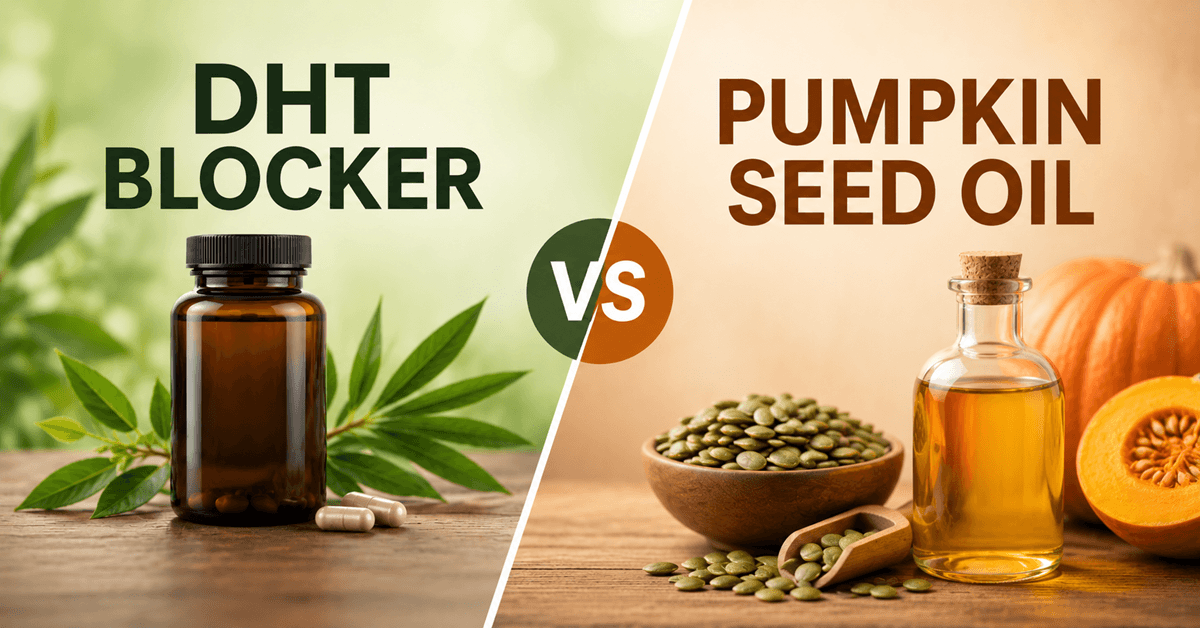 DHT Blocker vs Pumpkin Seed Oil: Benefits, Side Effects & Real Reviews