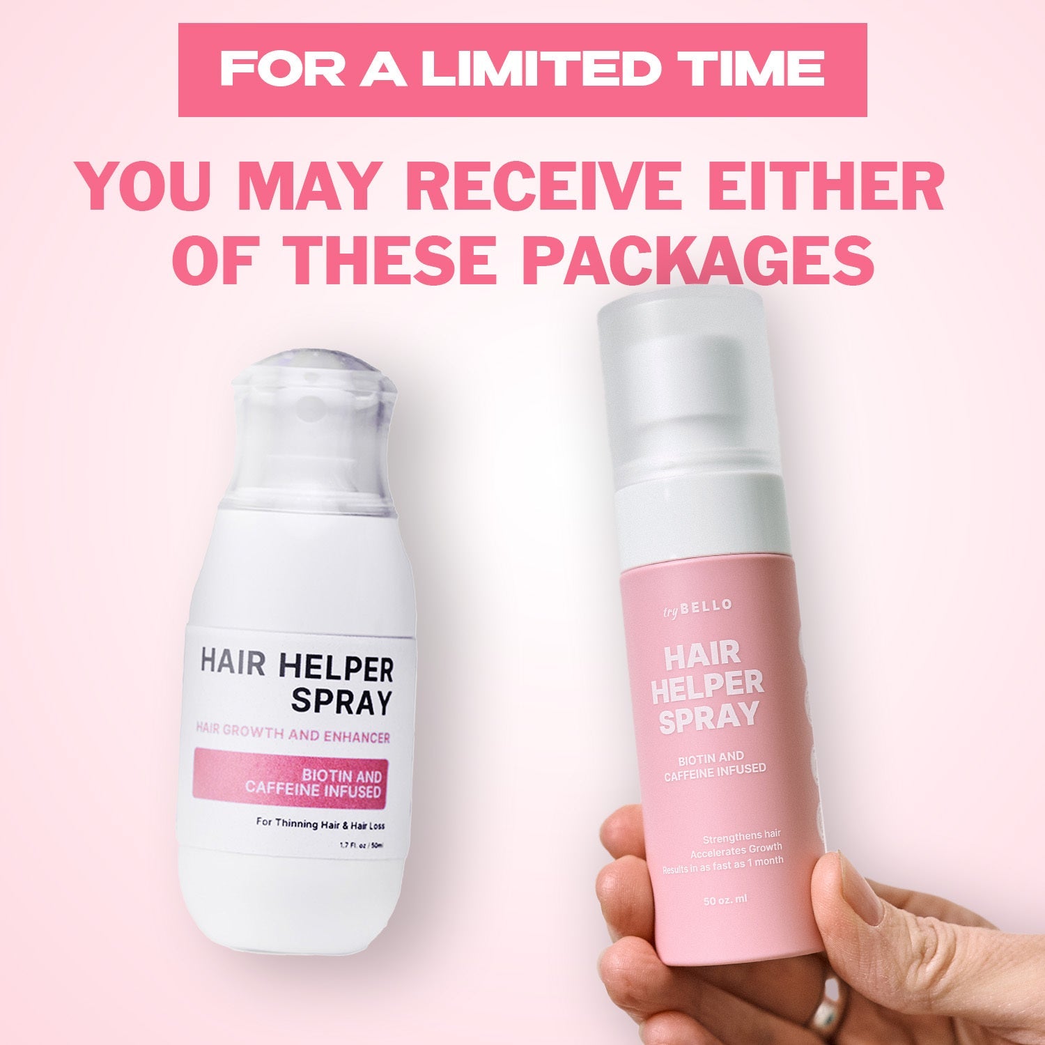 Bello Hair Helper Spray