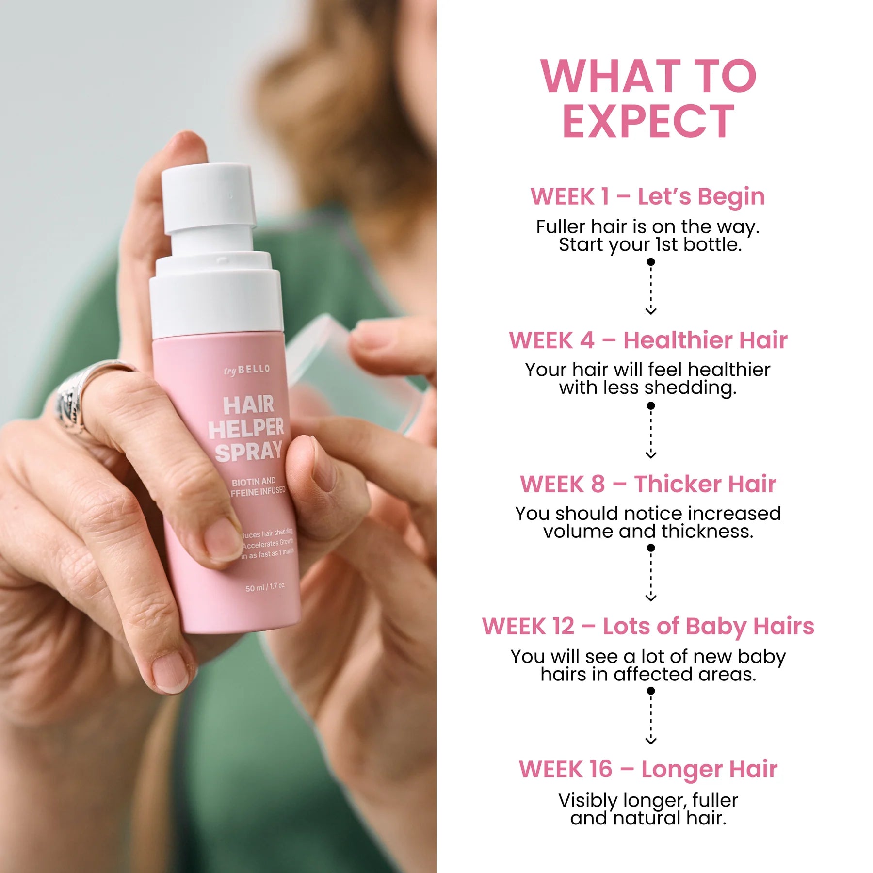 Bello Hair Helper Spray