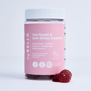 Hair Repair & Anti-Stress Gummies Monthly Delivery - First Month Free; Next $29.99/mo