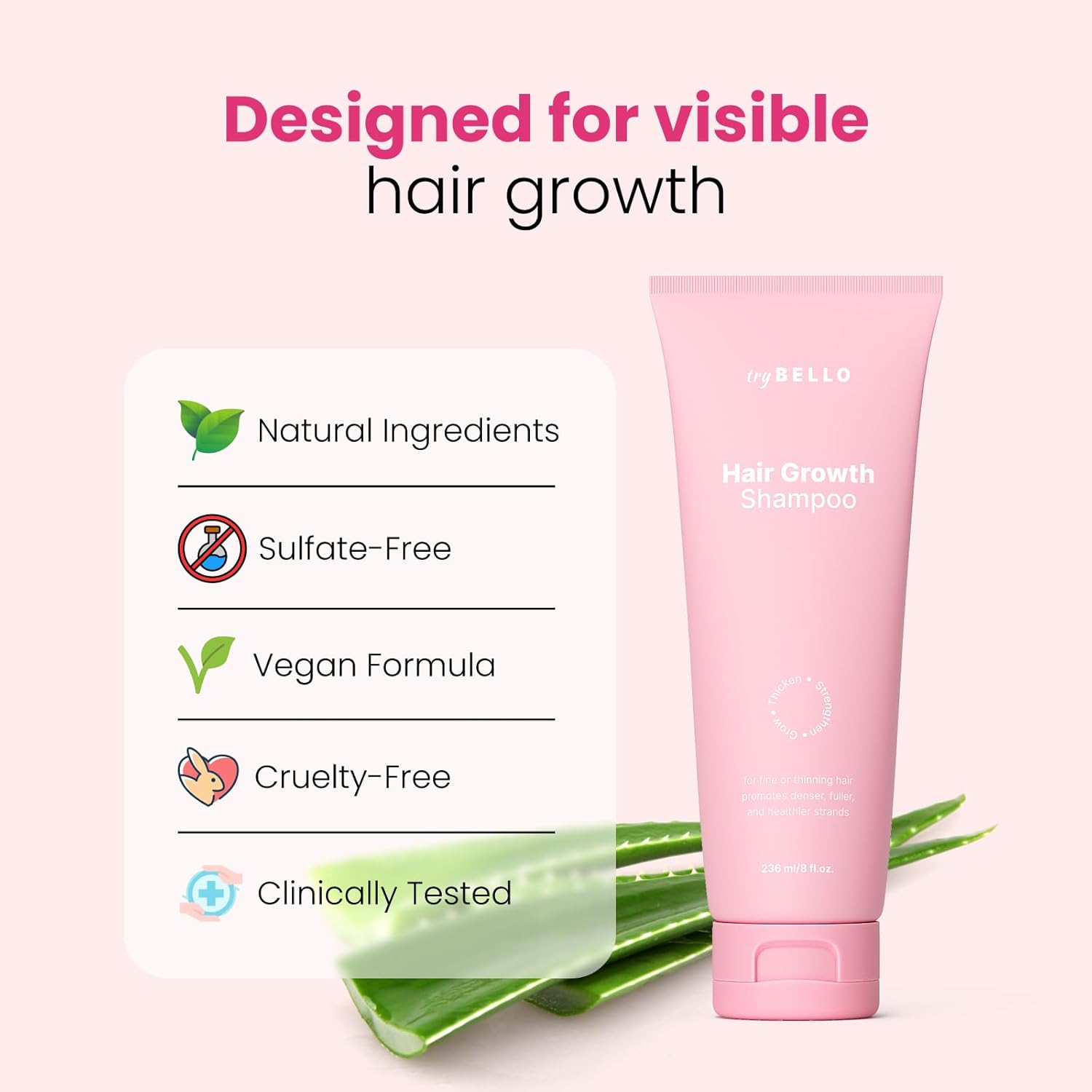 Bello Hair Growth Shampoo