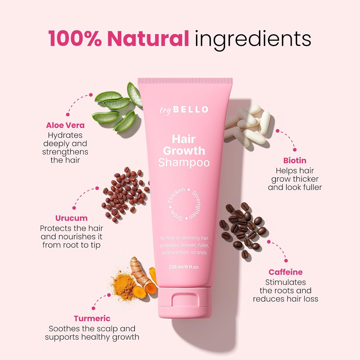 Bello Hair Growth Shampoo