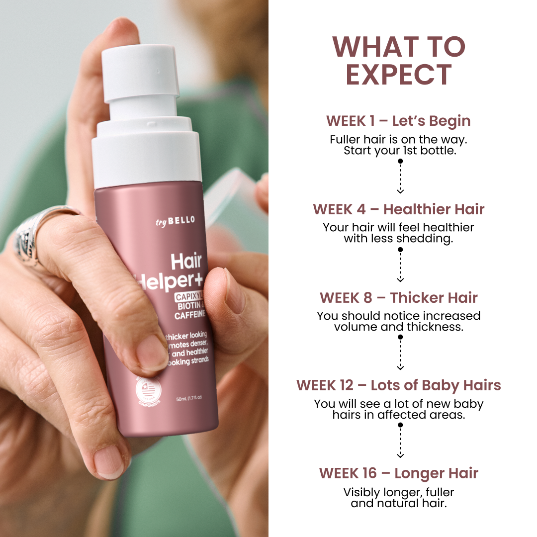 Bello Hair Helper Spray Plus BOGO