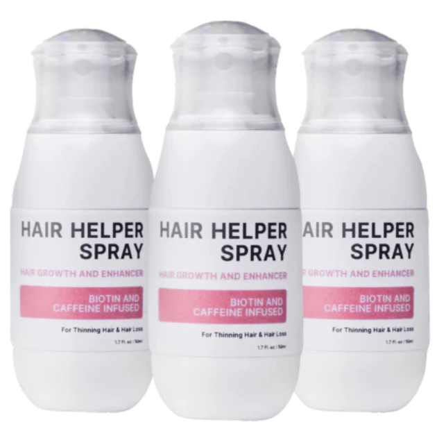 3 BOTTLES  3-Month Supply Trybello Hair Helper