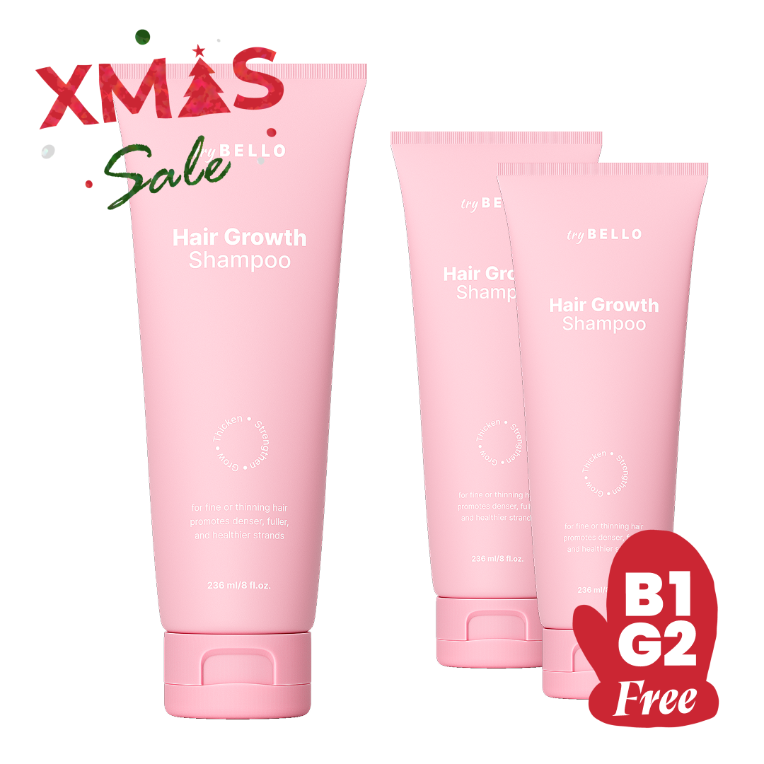 Bello Hair Growth Shampoo Buy 1 Get 3