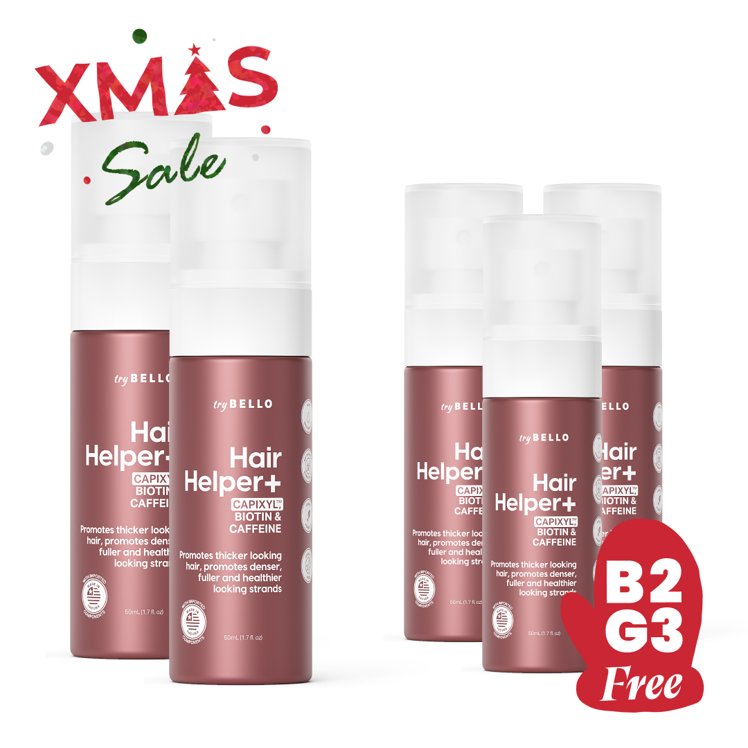 Bello Hair Helper Spray Plus Buy 1 Get 3