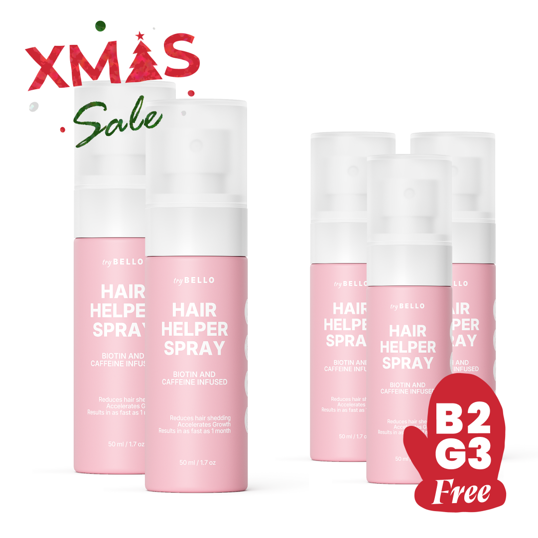 Bello Hair Helper Spray Buy 1 Get 3