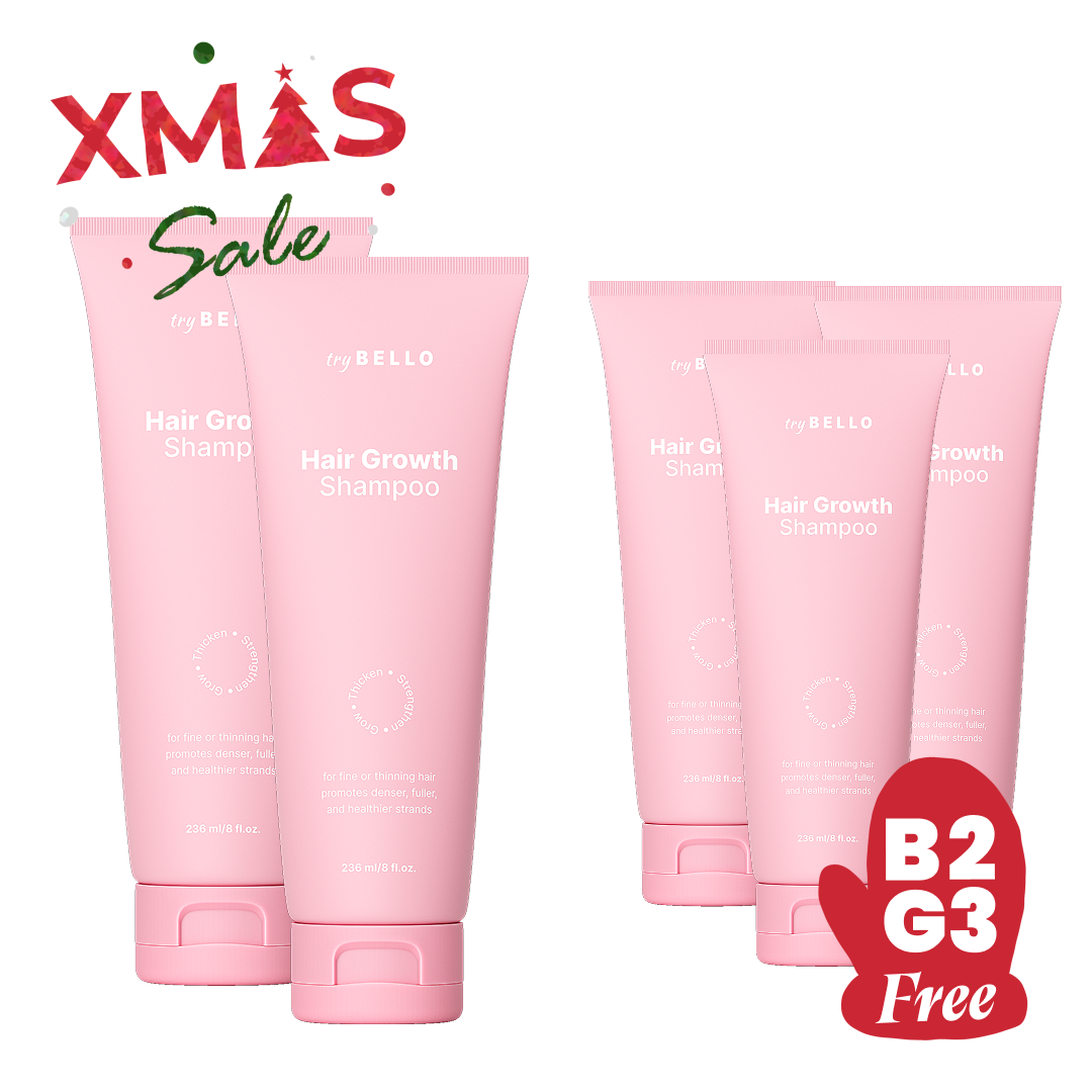 Bello Hair Growth Shampoo Buy 1 Get 3