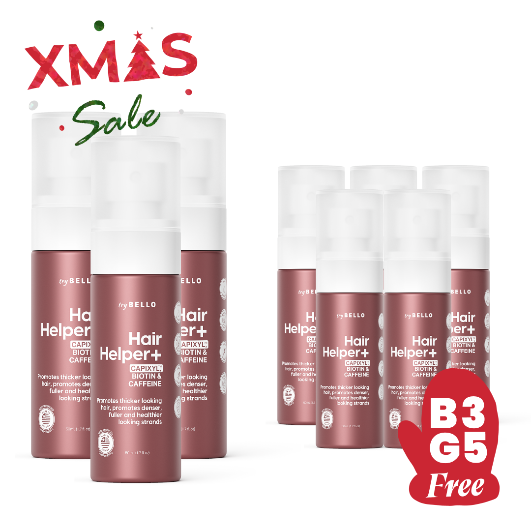 Bello Hair Helper Spray Plus Buy 1 Get 3