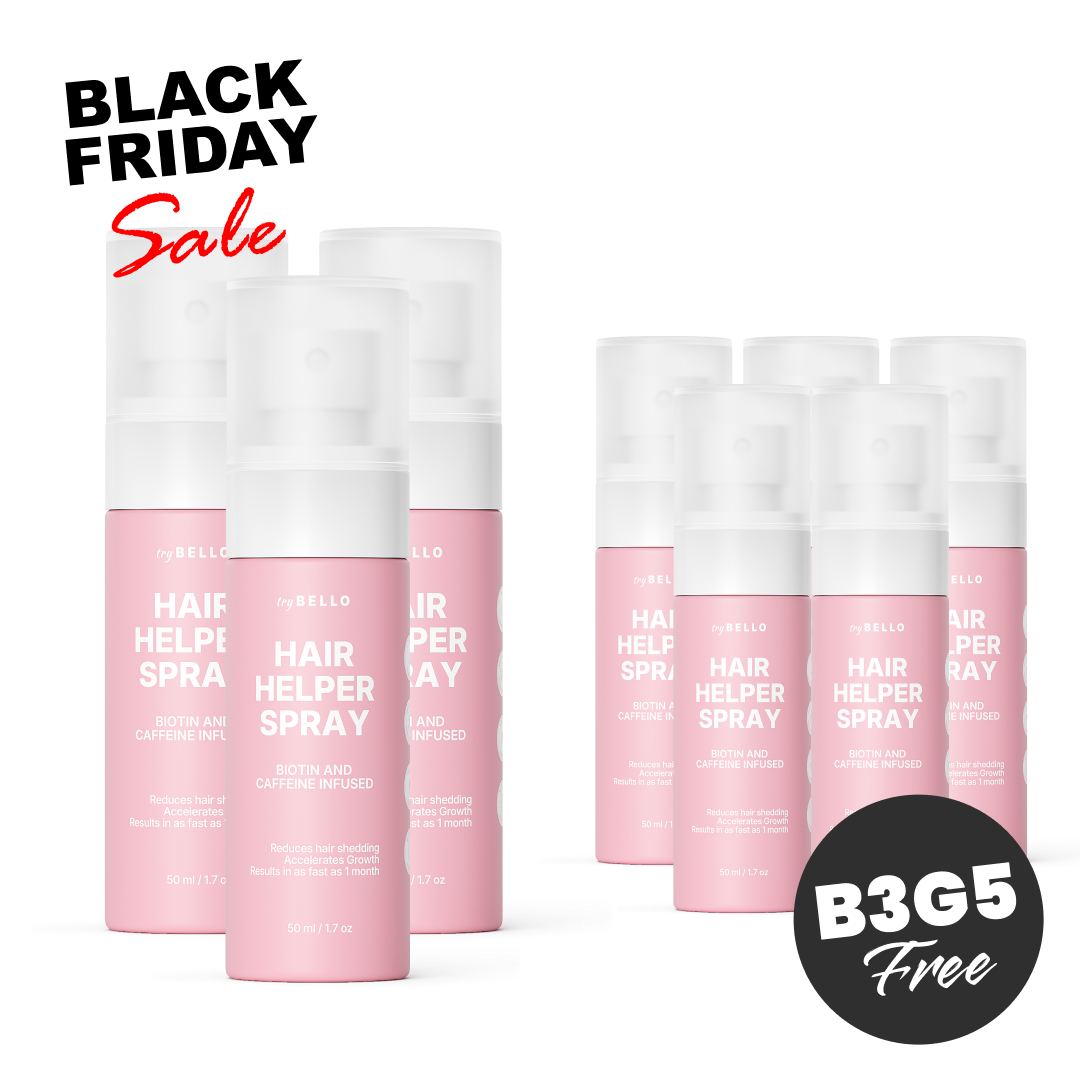 Bello Hair Helper Spray Buy 1 Get 3
