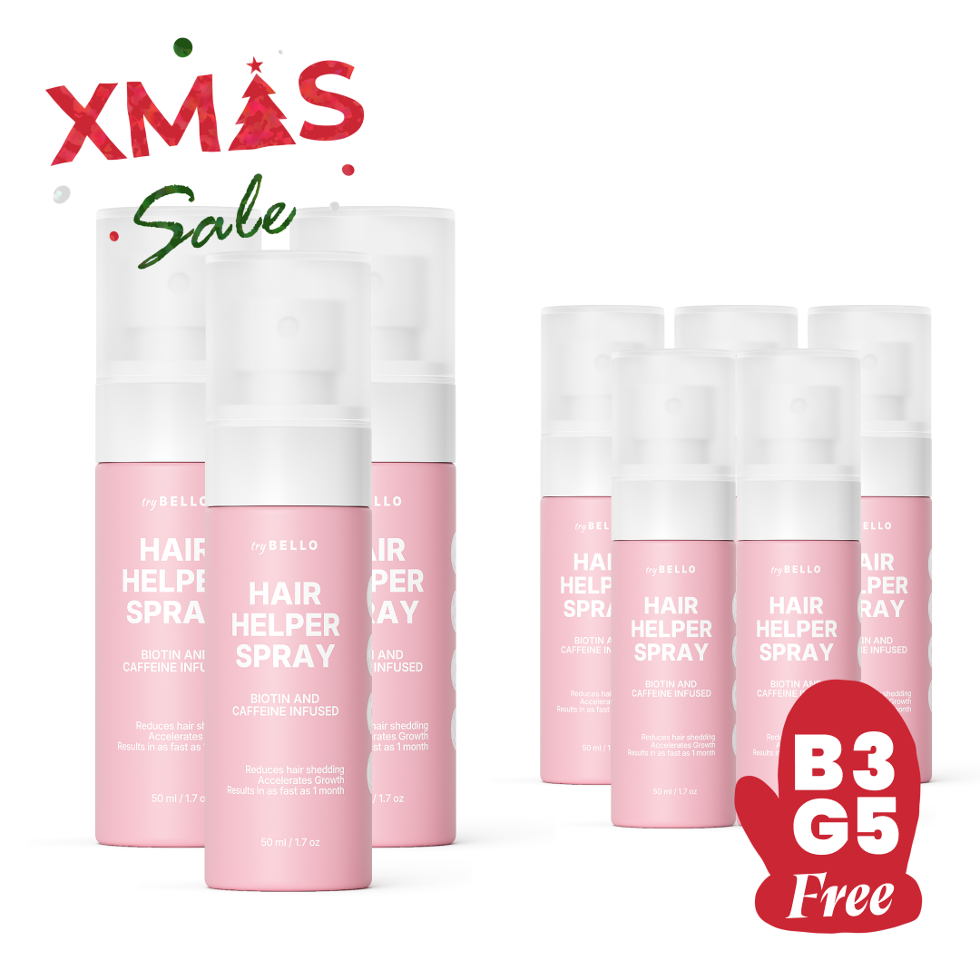 Bello Hair Helper Spray Buy 1 Get 3