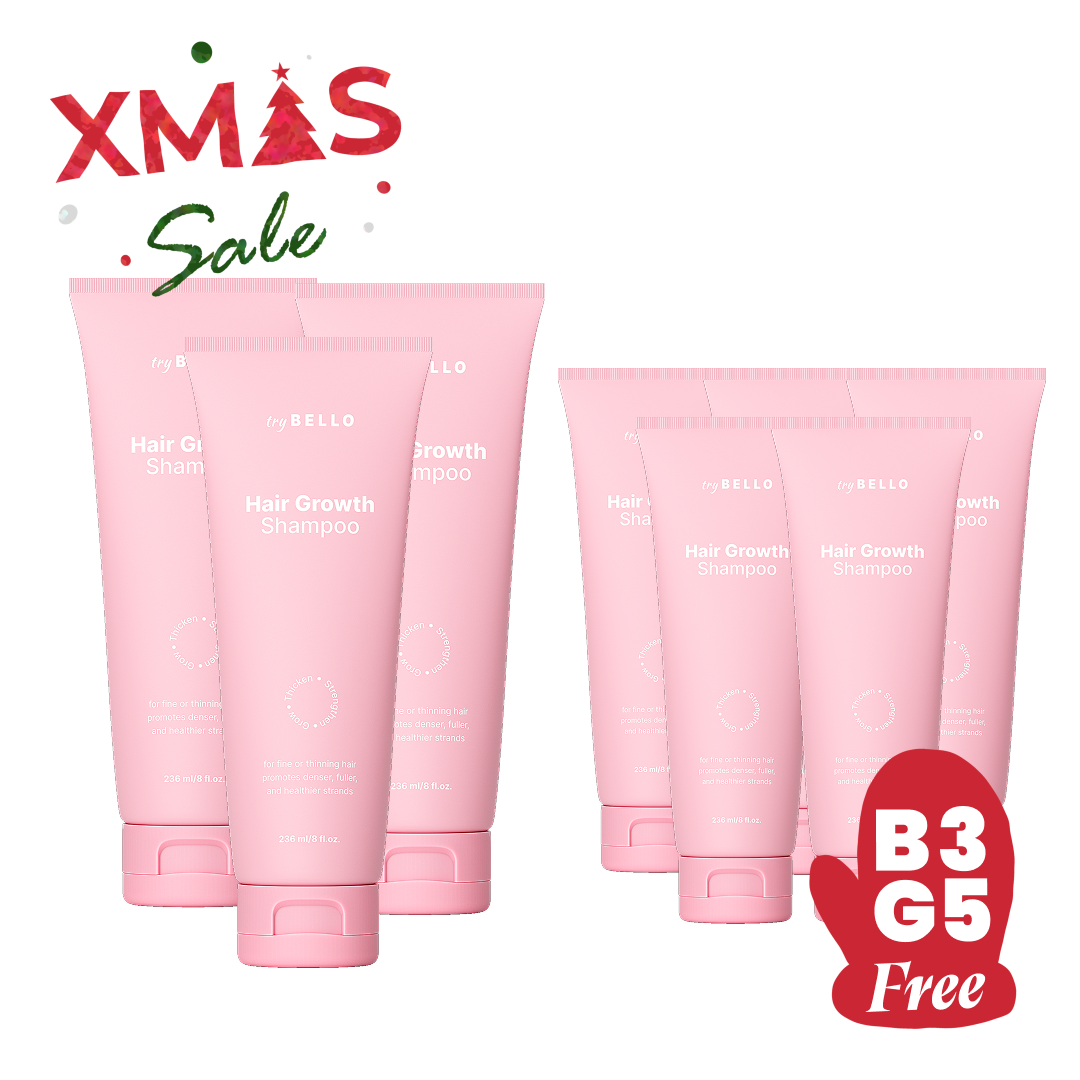 Bello Hair Growth Shampoo Buy 1 Get 3