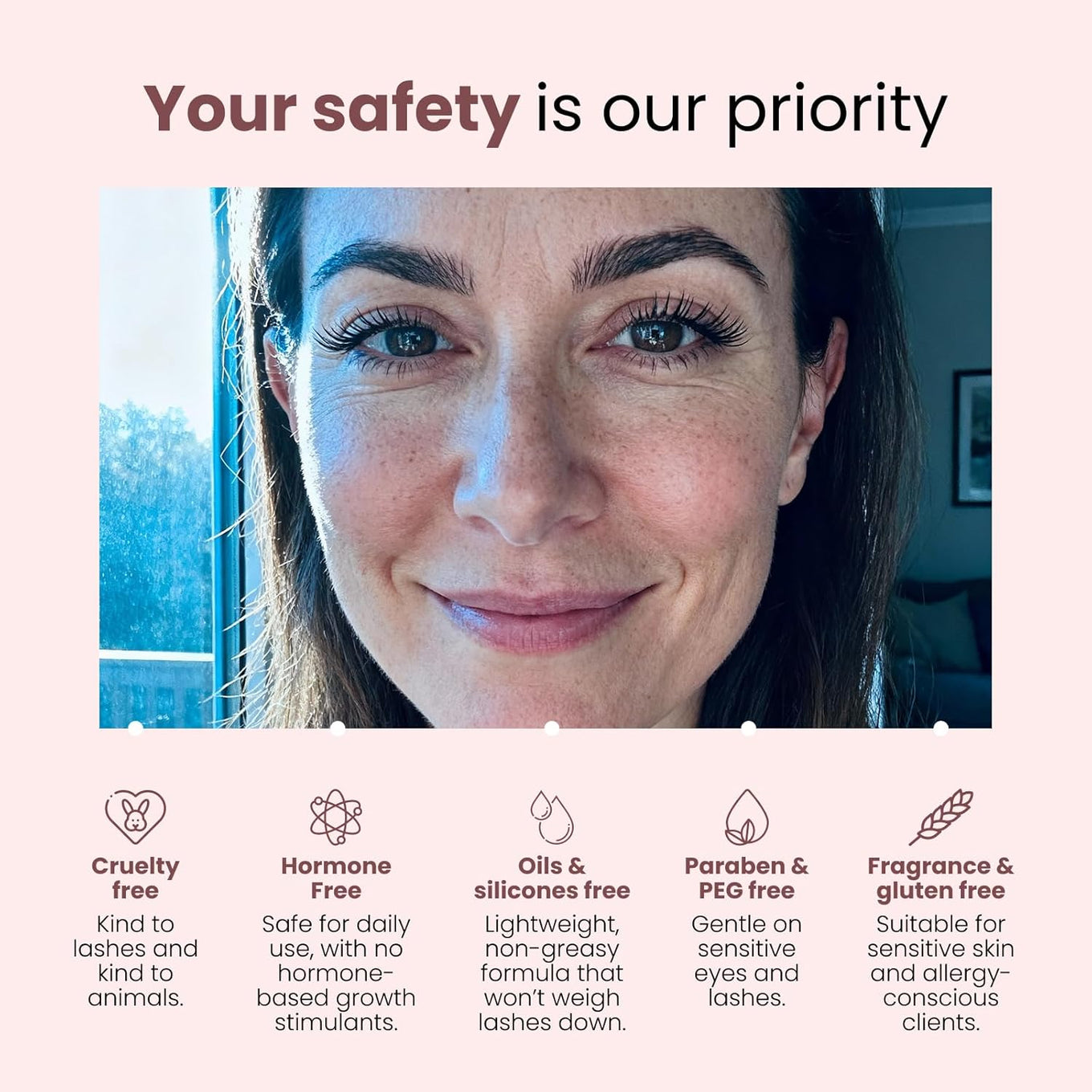 Trybello 2-in-1 Eyelash Growth Serum + Mascara Dual Wand