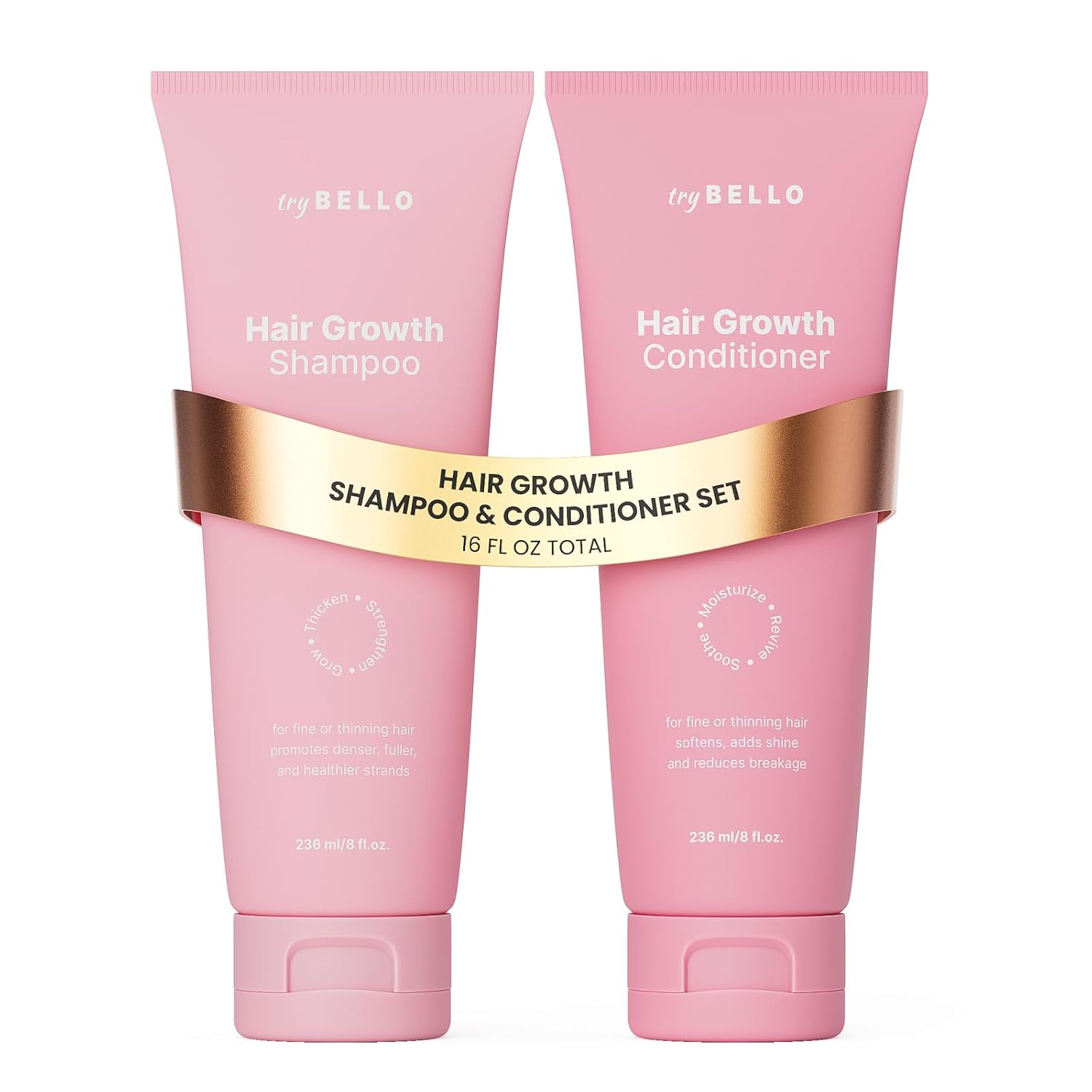 Trybello Hair Growth Shampoo & Strengthening Conditioner Set