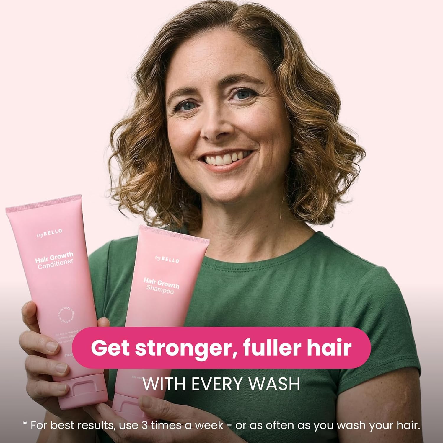 Trybello Hair Growth Shampoo & Strengthening Conditioner Set